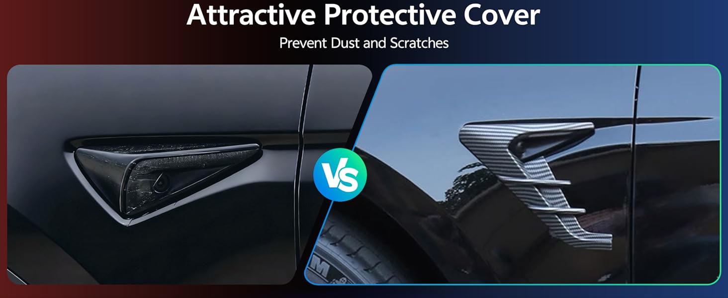 Side camera cover for model Y