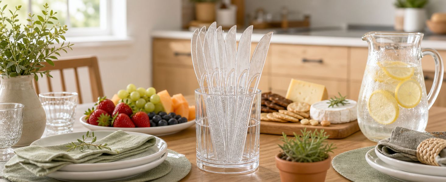 Plastic Knives Heavy Duty