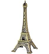 DS. DISTINCTIVE STYLE Eiffel Tower Model Eiffel Tower Metallic Statue Eiffel Tower Figurine for S...