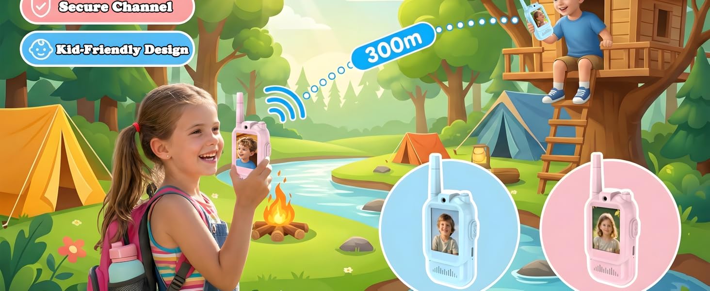 video walkie talkie for kids
