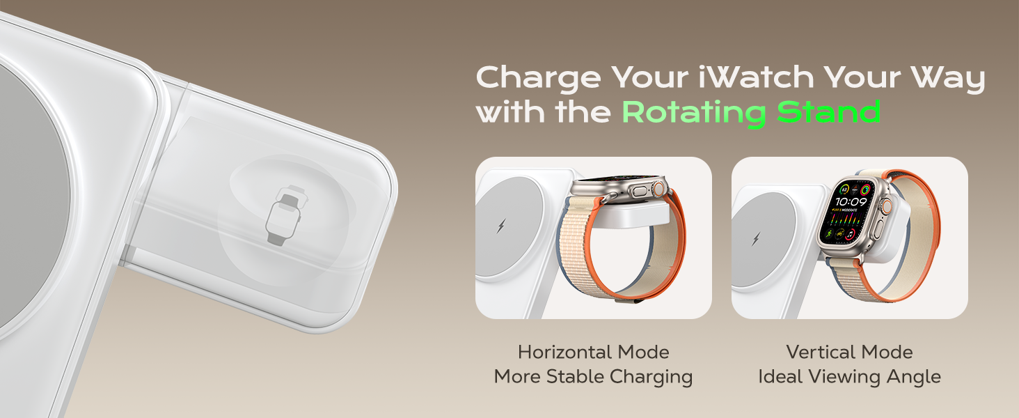 Adjustable Apple Watch Charging Stand