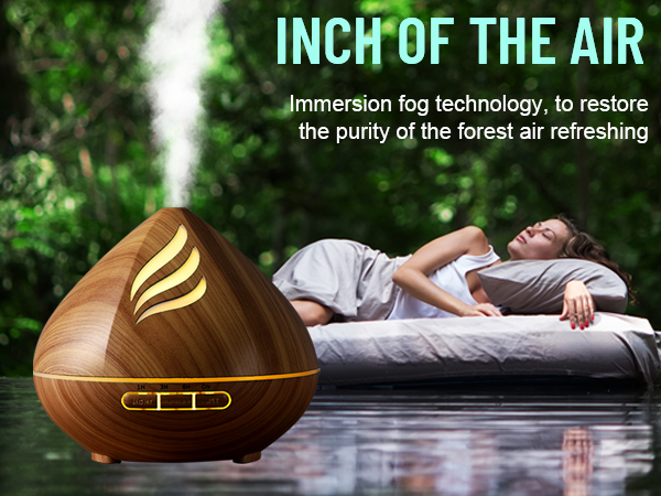 500ML Aroma Diffuser with Remote Control