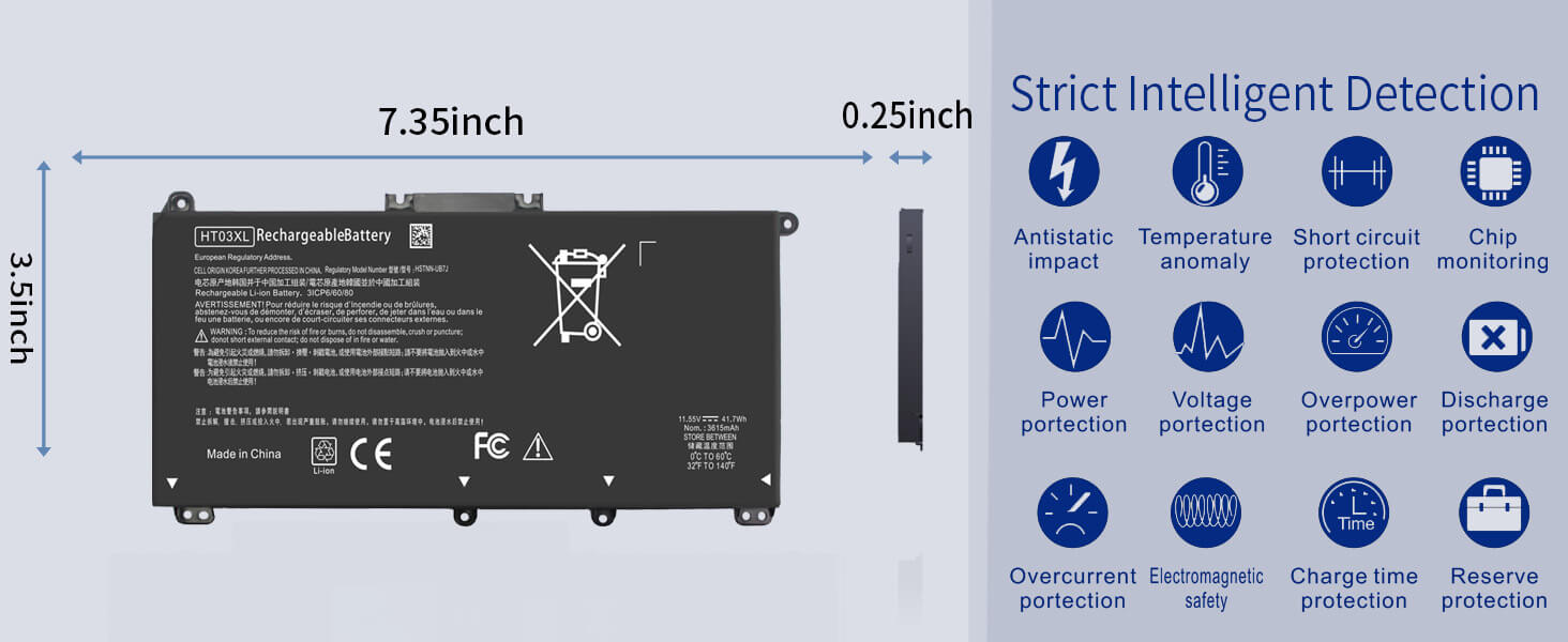 ht03xl battery for hp