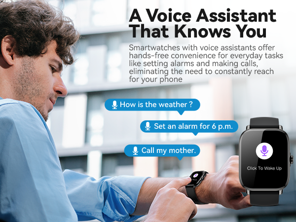 Voice Assistant smart watch