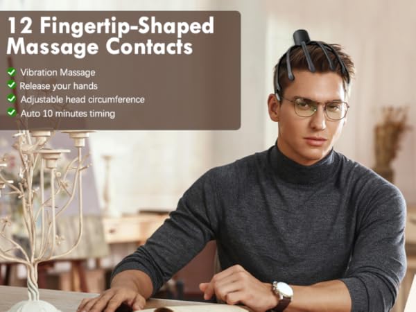 electric scalp massager