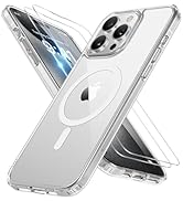 Miracase Magnetic Series Designed for iPhone 15 Pro Case [Compatible with MagSafe] [with 2X Scree...