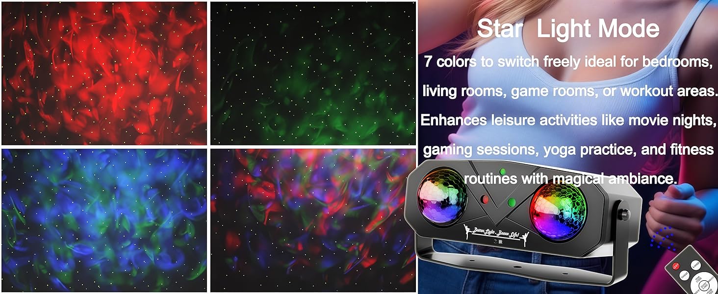 party lights dj disco lights star night lights projector