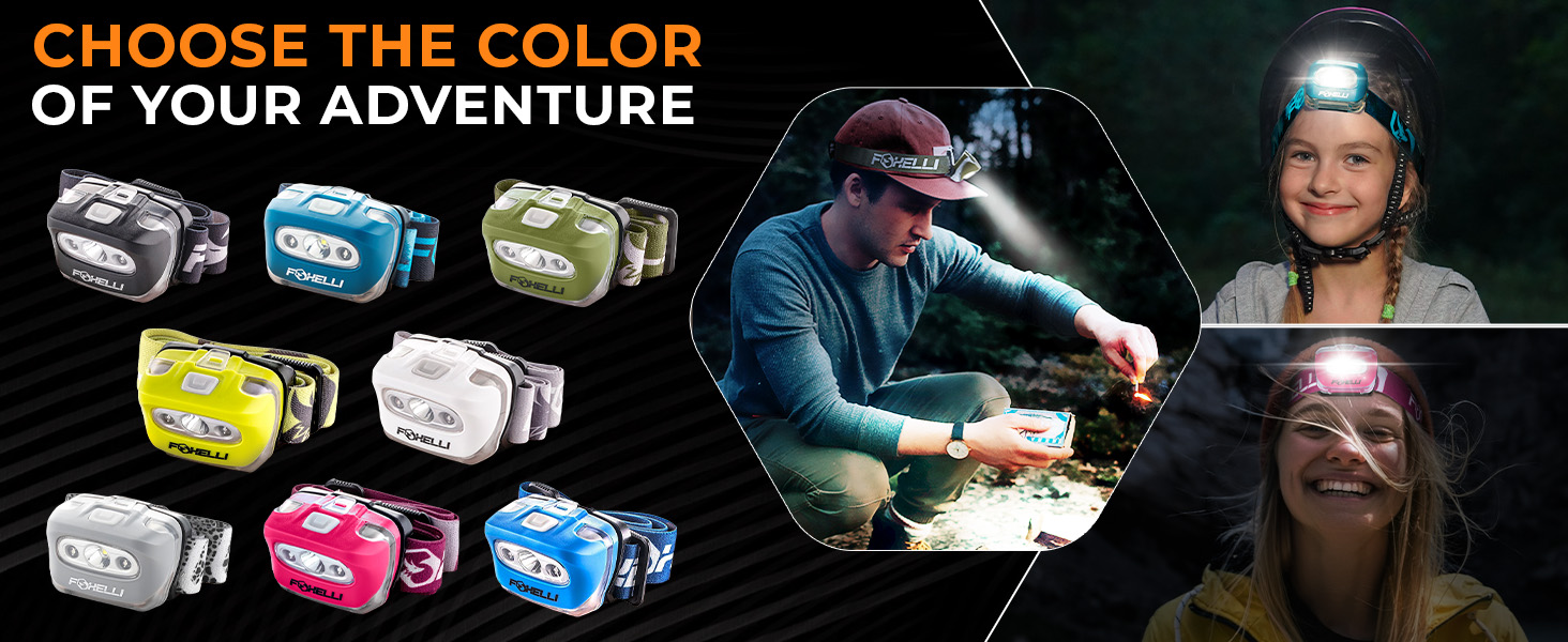 choose the color of your adventure - available in 8 colors