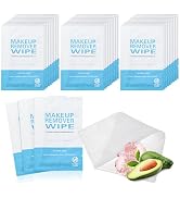 100 Pack Individual Makeup Remover Wipes, Makeup Remover Wipes Individually Wrapped Makeup Wipes ...