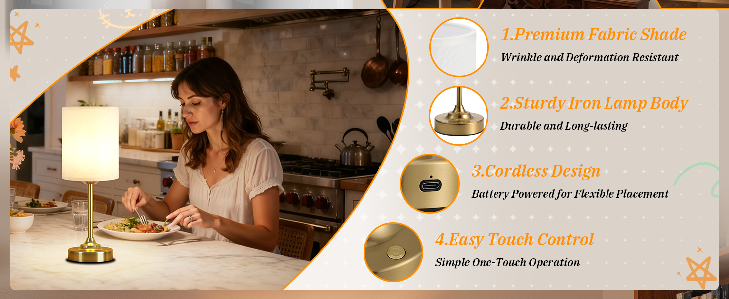 rechargeable lamps cordless