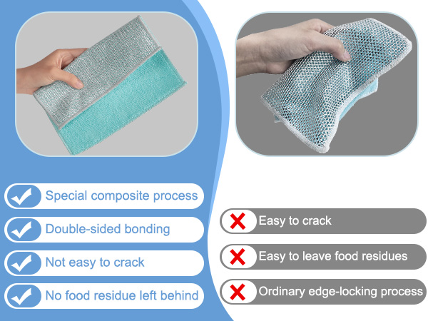 Cleaning Cloth with Mesh