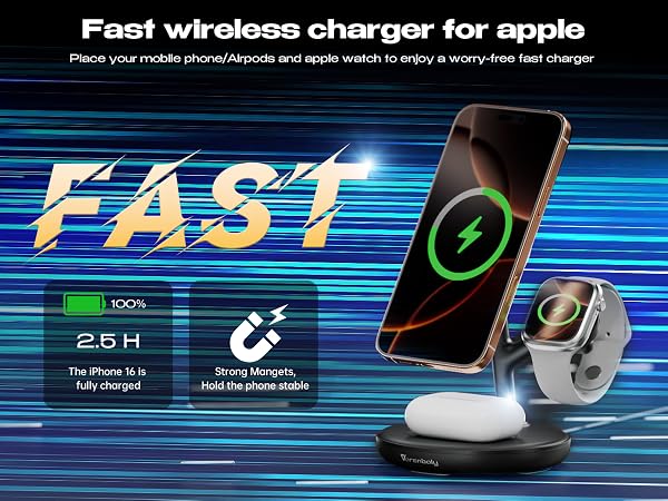 magnetic charging stand