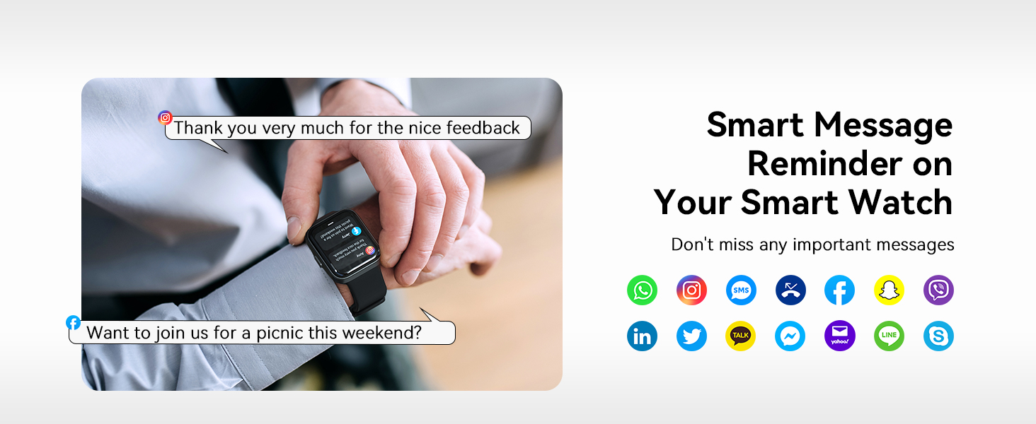 Smart watch for Apple watch