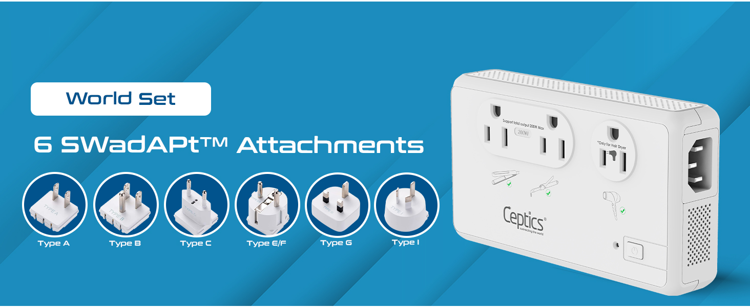 voltage converter adapter travel