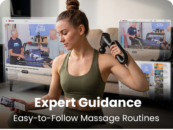 Comfortable Daily Massage, Easy to Guide