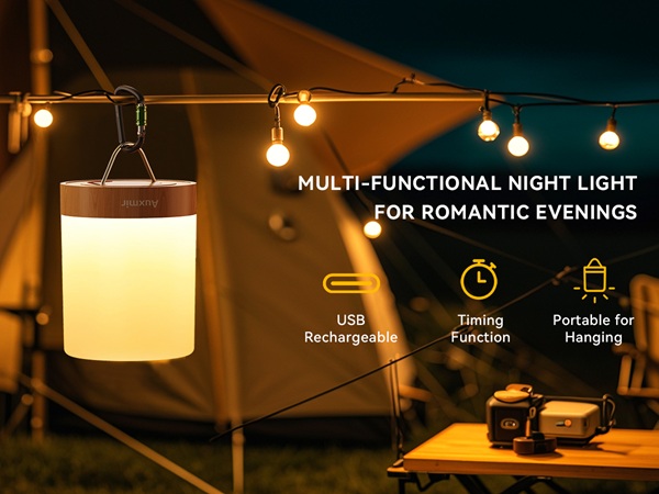 Auxmir Portable Rechargeable Night Light