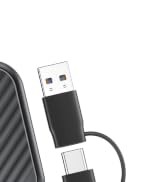 KEXIN External SSD 1TB USB C Portable SSD Up to 2000MB/s External Solid State Drive USB 3.2 Gen 2...