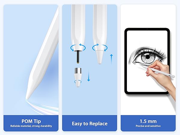 Stylus Pen Compatible for iOS/Android/Tablets