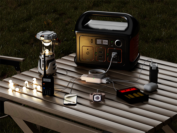 Home bedside table scene