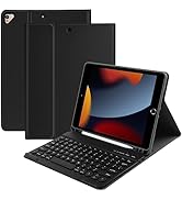 Compatible for iPad 9th 8th 7th Generation Keyboard Case 10.2inch for iPad Air 3 Case with Keyboa...