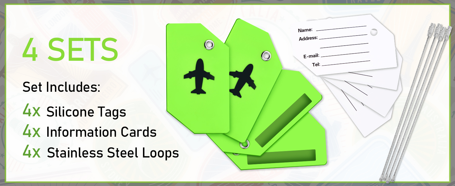 luggage tags