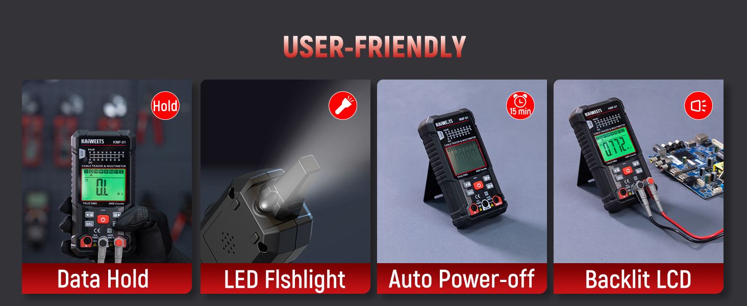 User friendly automotive meter