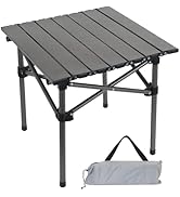 Opliy Folding Camping Table,Portable Table for 1-2 Persons -Collapsible Table Lightweight with Ca...