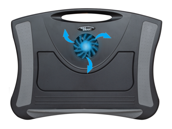 laptop desk with fan