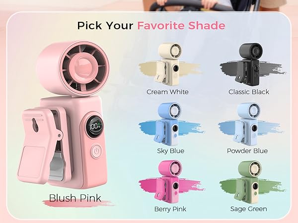 Portable cooling for stroller walks, daily outings, and hands-free comfort