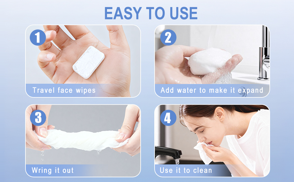 Product usage steps