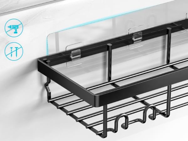 bathroom shelves