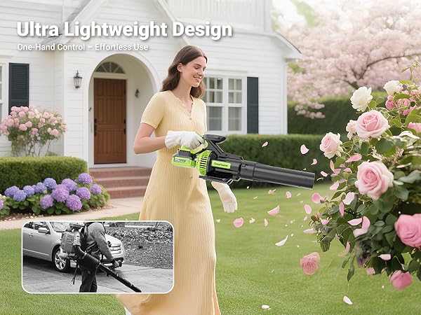 electric leaf blower