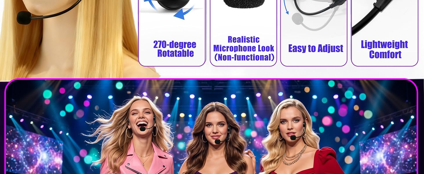fake headset