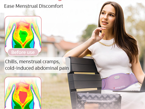 cordless heating pad for period cramps