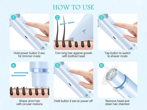 iui beauty shaver