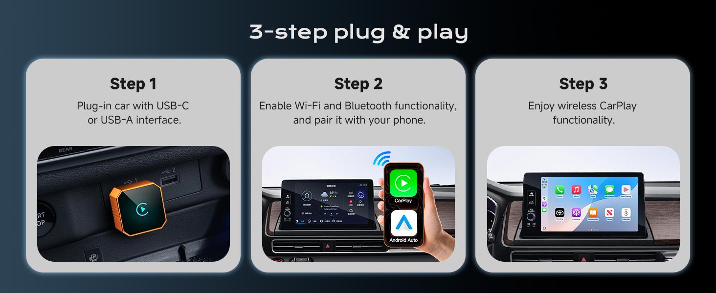 bluetooth apple carplay adapter