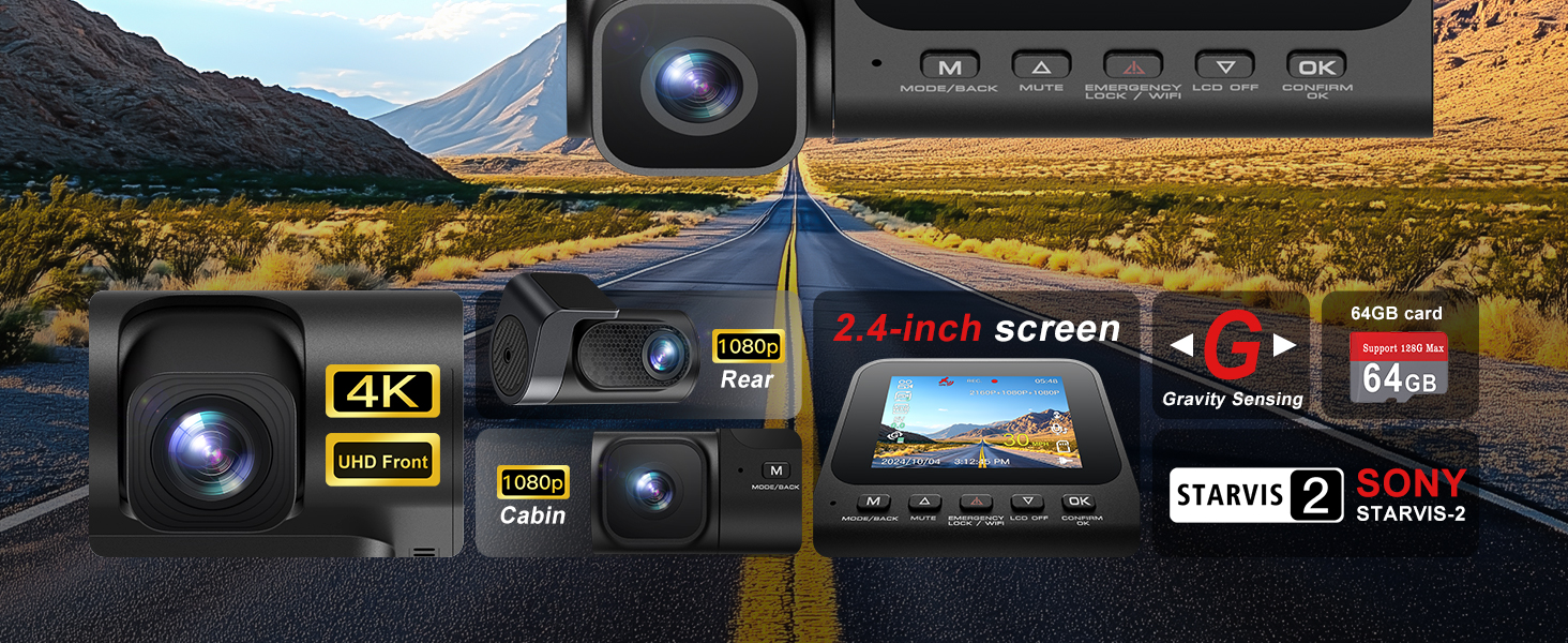 dashcam front and rear camera,car camera - dash cam front and rear,dash cam front