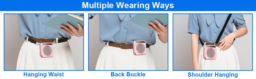 voice amplifier with microphone