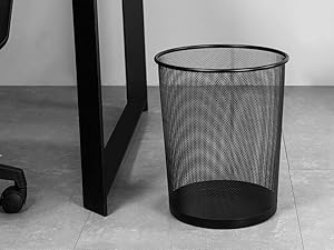 Sturdy powder-coated metal mesh