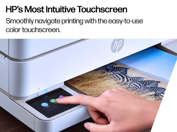 intuitive color touchscreen easy printing