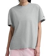 Champion Women's Classic Short Sleeve Graphic T-Shirt, Loose Fit, Script Logo
