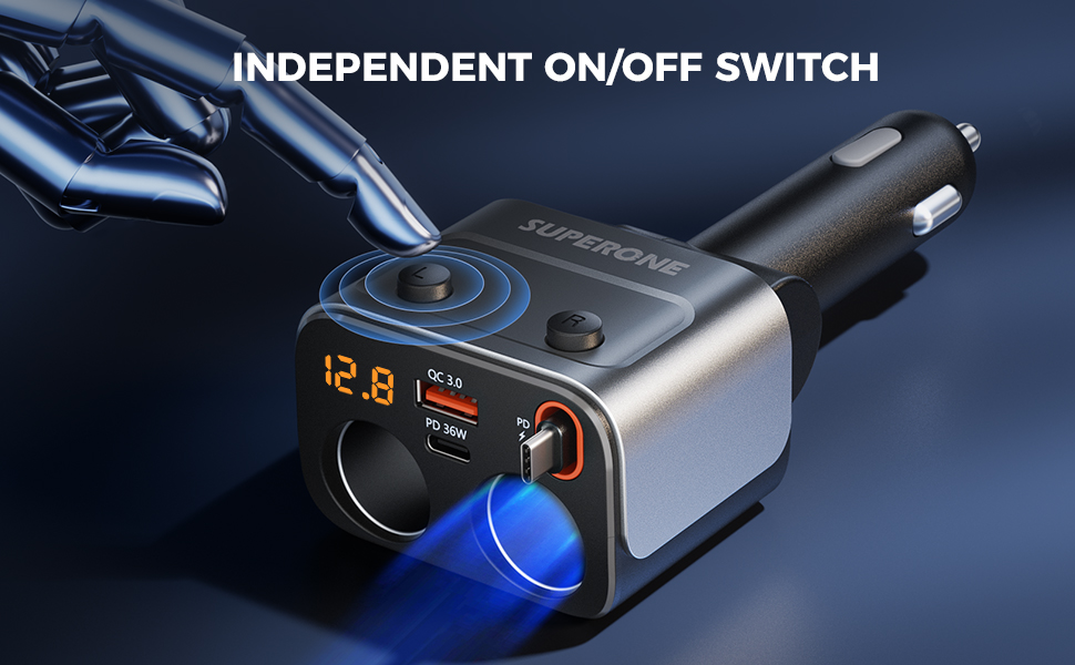 cigarette lighter splitter