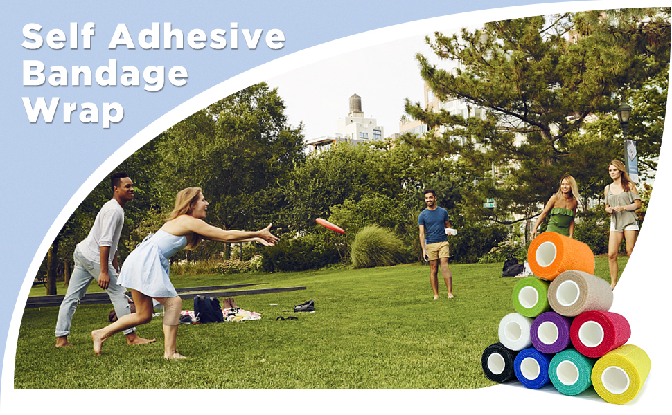 self adhesive bandage wrap