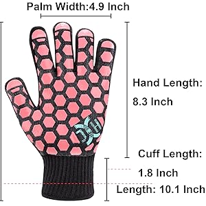 Heat resistant Oven mitts