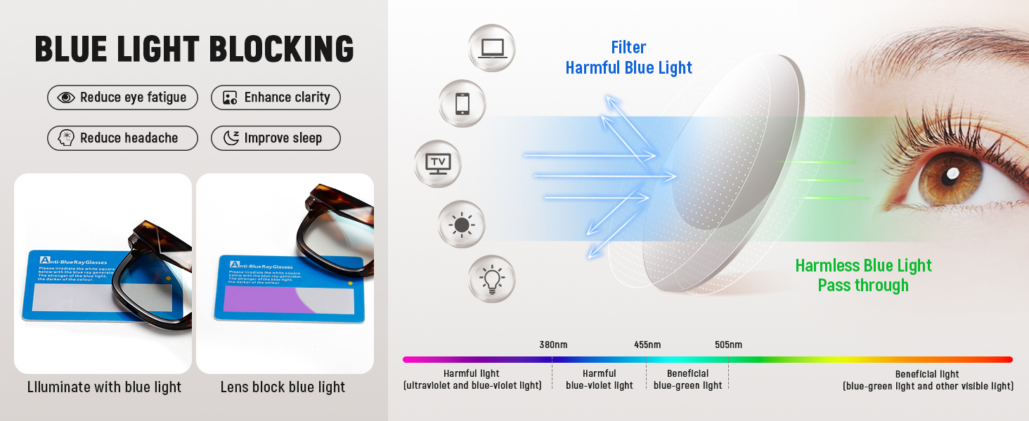 blue light glasses for woman