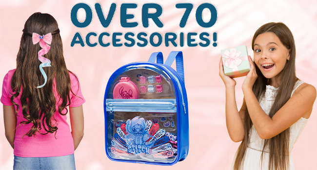 Get Trend Stitch Girls Hair Accessories (Stitch)