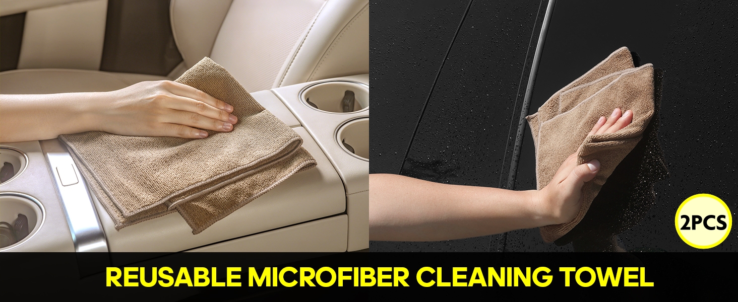 Reusable Microfiber Cleaning Towel