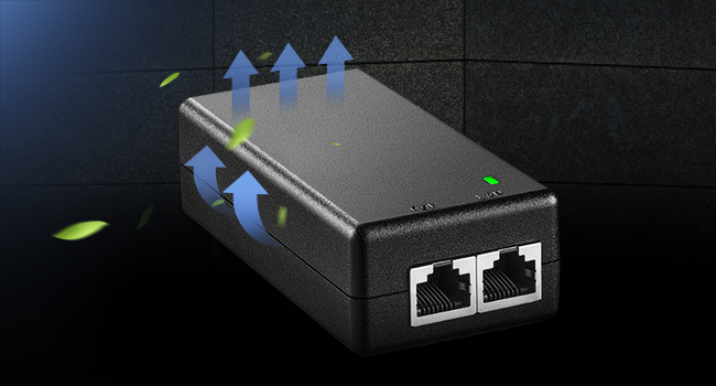 Gigabit 30W POE Injector