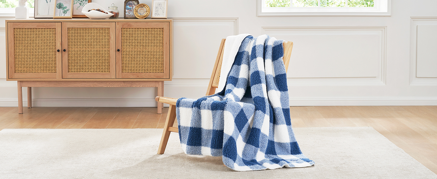 throw blanket sherpa fleece cute reversible thick heavy blanket super soft cozy fuzzy plush fluffy