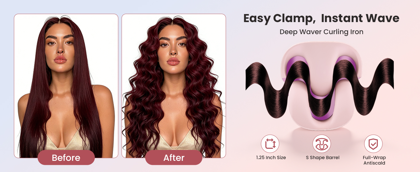 easy clamp,instant wave